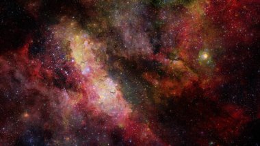 Parlayan nebulası olan bir süpernova. Bu görüntünün elementleri NASA tarafından desteklenmektedir