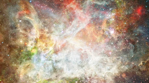 Nébuleuse et étoiles dans l'espace lointain. Éléments de cette image fournis par la NASA — Photo