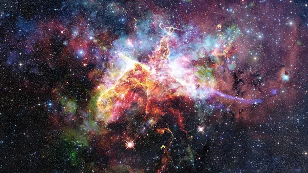 Mystic Mountain in the Carina Nebula. Elements of this image furnished by NASA.