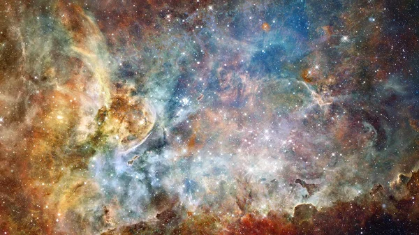 Nebulosa platsen för stjärnbildning. Delar av denna bild tillhandahålls av NASA. — Stockfoto