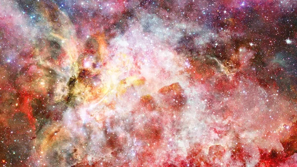 Composición de nebulosas y estrellas. Elementos de esta imagen amueblar —  Fotos de Stock