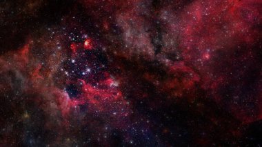 Yıldızlı uzay. Bu görüntünün elementleri NASA tarafından desteklenmektedir.