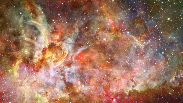 Karanlık uzayda nebula ve galaksiler. Bu görüntünün elementleri NASA tarafından desteklenmektedir. — Stok fotoğraf