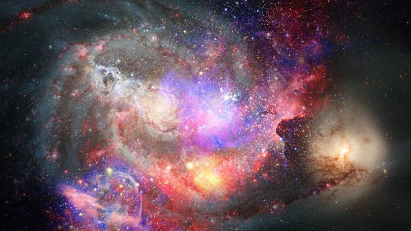 Csillagköd és galaxis az űrben. A kép elemeit a NASA bocsátotta rendelkezésre. — Stock Fotó