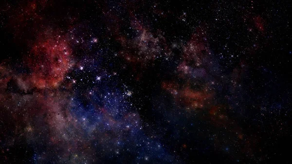 Stelle Pianeta Una Galassia Uno Spazio Libero Elementi Questa Immagine — Foto Stock
