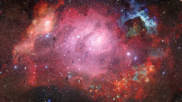 Immagine Della Nebulosa Nello Spazio Profondo Elementi Questa Immagine Forniti — Foto Stock