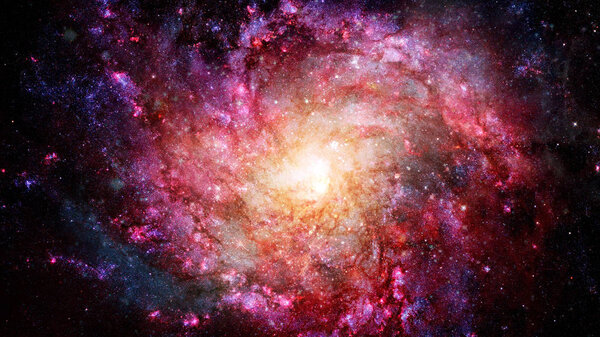Galaxy in space, beauty of universe, black hole. Elements of this image furnished by NASA.