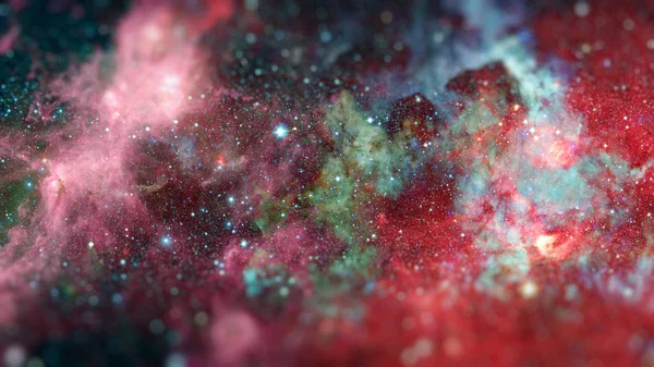 Туманність Зірки Космічному Просторі Наукова Фантастика Мистецтва Невеликих Dof Елементи — стокове фото