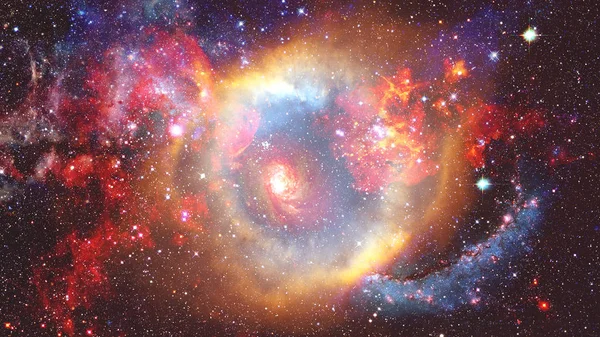 우주에 은하입니다 Nasa 이형상의 요소들 — 스톡 사진