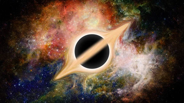 Black Hole Outer Space Abstract Science Art Elements Image