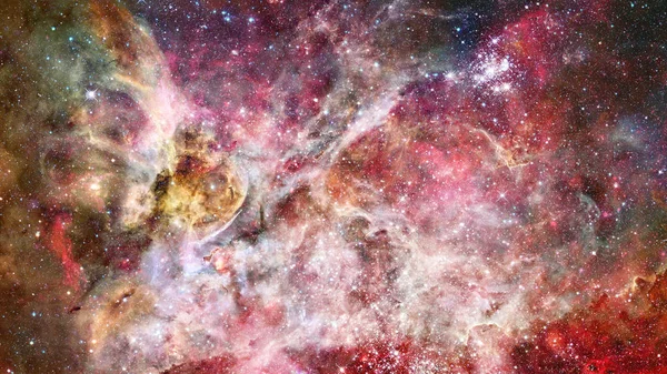 Cielo Nocturno Con Estrellas Nebulosa Elementos Esta Imagen Proporcionados Por — Foto de Stock