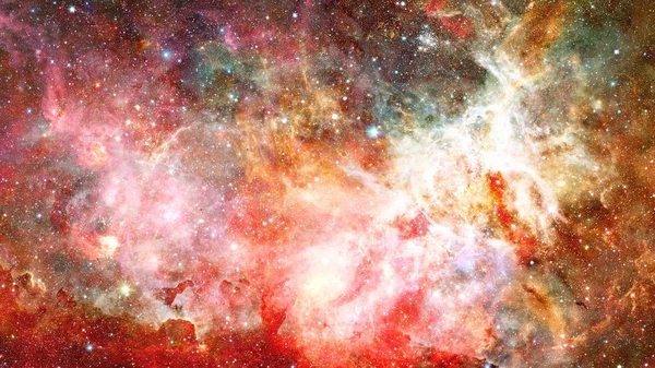 Güzel Nebula Galaksi Görüntünün Elementleri Nasa Tarafından Desteklenmektedir — Stok fotoğraf