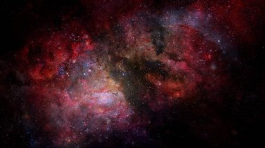 Uzay, evren, kara delik güzelliği galakside. Nasa tarafından döşenmiş bu görüntü unsurları.