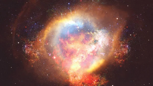 Nebulosa Estrelas Espaço Profundo Universo Misterioso Elementos Desta Imagem Fornecidos — Fotografia de Stock