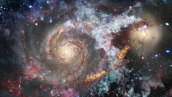 Deep space nebulosa stjärnor och galaxer. Delar av denna bild päls — Stockfoto