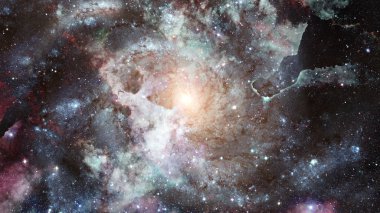 Evren Bulutsusu ve galaxy ile dolu. Bu görüntü f unsurları