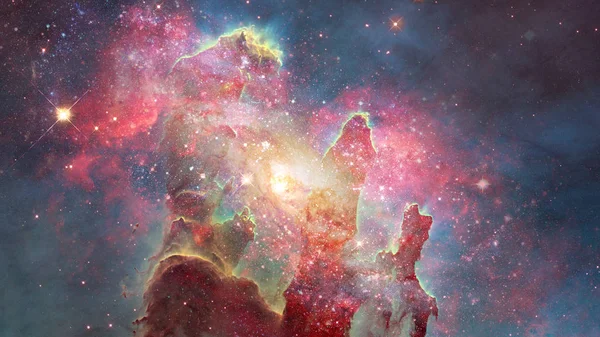 Галактика Просторі Краса Всесвіту Чорна Діра Елементи Цього Зображенні Мебльовані — стокове фото