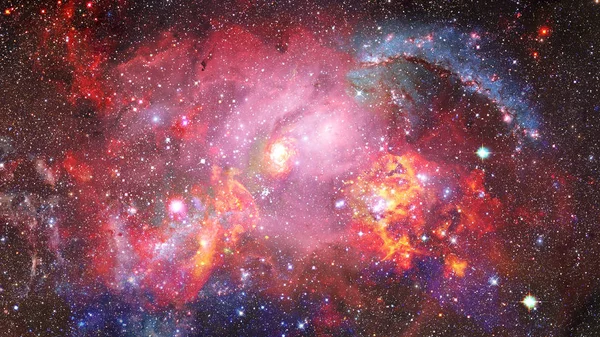 Spiralna Galaktyka Kosmosie Elementy Tego Obrazu Dostarczone Przez Nasa — Zdjęcie stockowe