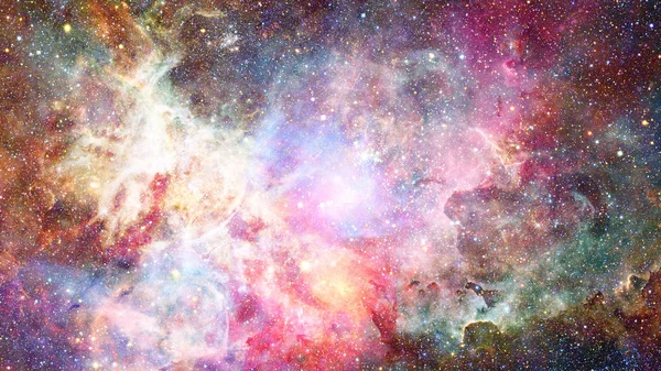 Uzayda Nebula Görüntünün Elementleri Nasa Tarafından Desteklenmektedir — Stok fotoğraf