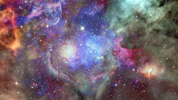 Nebulosa Estrellas Espacio Profundo Elementos Esta Imagen Proporcionados Por Nasa — Foto de Stock