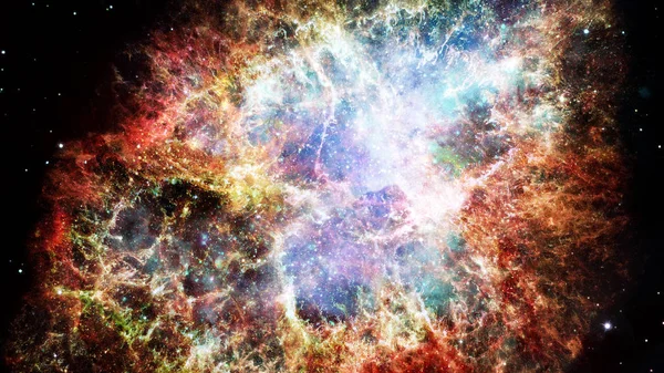 Background Universe Star Cluster Nebula Cloud Space Abstract Astronomical Galaxy — Stock Photo, Image
