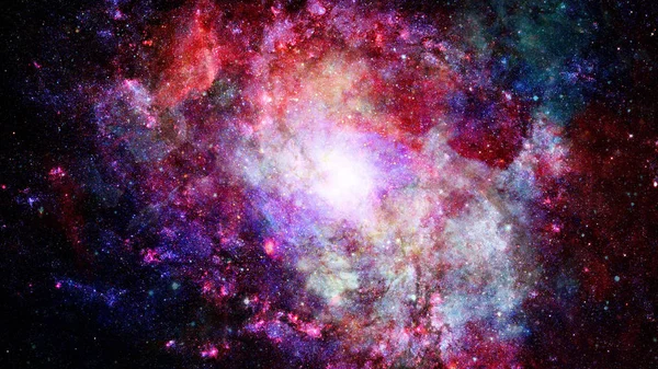 Nebula Stars Outer Space Elements Image Furnished Nasa — Stock Photo, Image