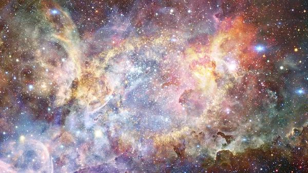 Derin Uzayda Helix Nebulası Görüntünün Elementleri Nasa Tarafından Desteklenmektedir — Stok fotoğraf
