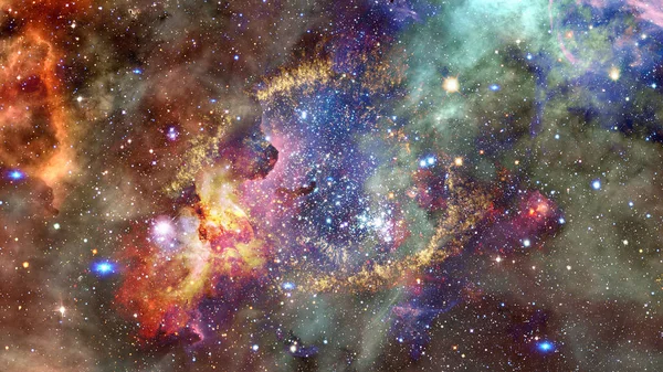 Helix Nebula Deep Space Elements Image Furnished Nasa — Stock Photo, Image