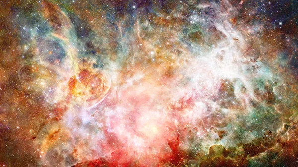 Νεφέλωμα στο διάστημα. Στοιχεία αυτής της εικόνας που παρέχονται από τη NASA. — Φωτογραφία Αρχείου