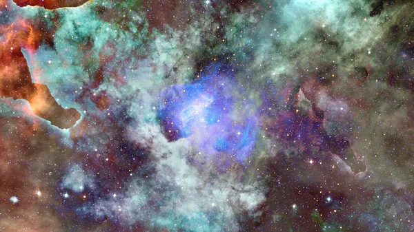 Galáxia e Nebulosa. Fundo abstrato. Elementos desta imagem Mobiliado pela NASA — Fotografia de Stock