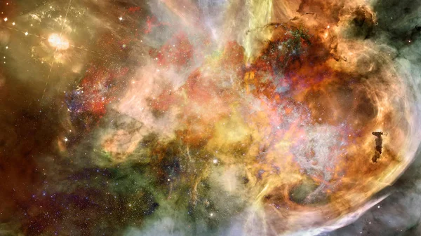 Nébuleuse et galaxie dans l'espace. Éléments de cette image fournis par la NASA. — Photo