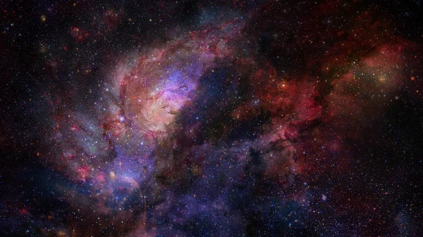 Γαλαξίας και Νεφέλωμα. Αφηρημένο φόντο. Στοιχεία αυτής της εικόνας Επιπλωμένο από τη NASA — Φωτογραφία Αρχείου