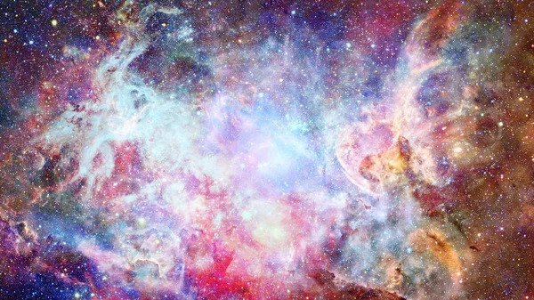 Güzel nebula ve galaksi. Bu görüntünün elementleri NASA tarafından desteklenmektedir — Stok fotoğraf