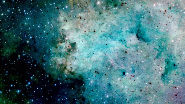 Astronomical scientific background, nebula and stars in deep space — Stock Photo, Image