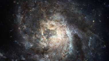 Uzay, evren, kara delik güzelliği galakside. NASA tarafından döşenmiş öğeleri