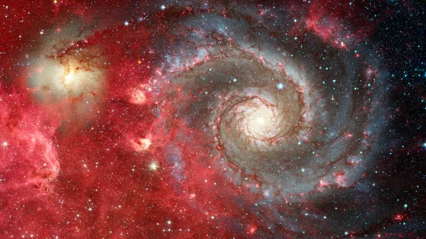 Galaxy i rymden, skönheten i universum, svarta hål. Element av Nasa — Stockfoto