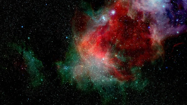 En lysande, rik stjärna som bildar nebulosa. Delar av denna bild tillhandahålls av NASA — Stockfoto