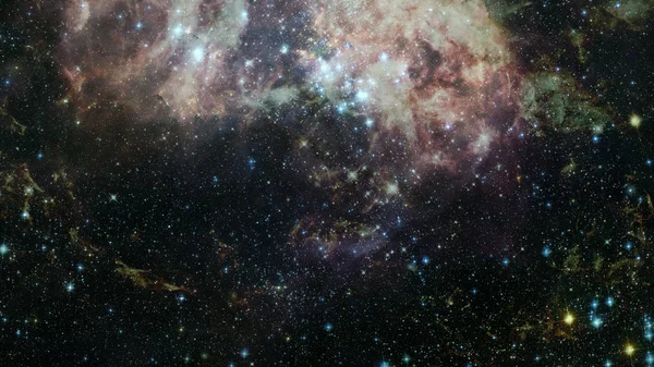 爆発銀河。抽象的な空間。この画像の要素は、NASAによって提供 — ストック写真