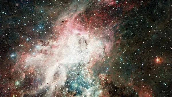 천문 과학 배경, 성운과 깊은 공간에 별 — 스톡 사진