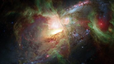 Dev spiral yıldız diski. Bu görüntünün elementleri Nasa tarafından döşenmiştir