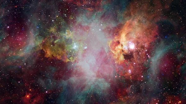 우주깊은 곳의 별이 빛나는 배경. NASA 가 제공 한 이형상의 요소들 — 스톡 사진