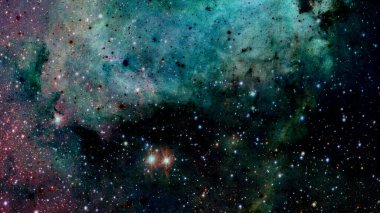 Evrenin arka plan yıldızları. Bu görüntünün elementleri NASA tarafından desteklenmektedir