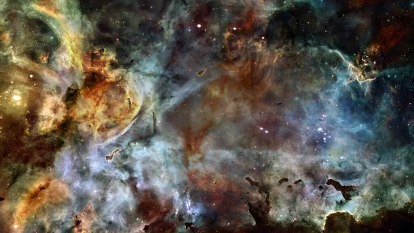 Espacio a muchos años luz de distancia. Elementos de esta imagen proporcionados por la NASA —  Fotos de Stock