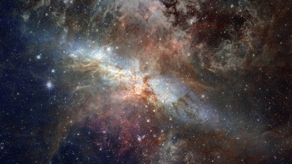 Star birth in the extreme. Elements of this image furnished by NASA — Stock Photo, Image