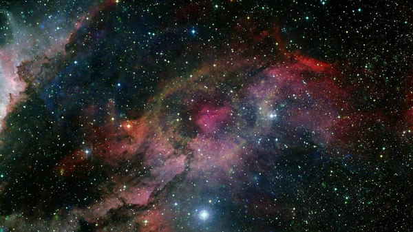 Arte Del Espacio Profundo Nebulosas Galaxias Estrellas Hermosa Composición Impresionante — Foto de Stock