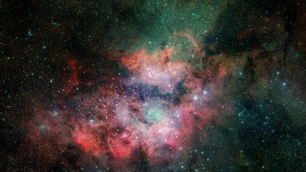 Carina Nebula Outer Space Elements Image Furnished Nasa — Stock Photo, Image