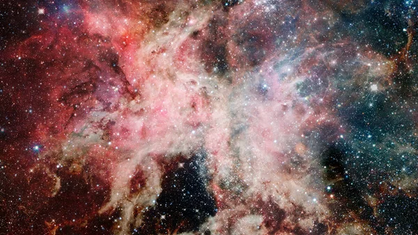 Hubble Galaksi ve Nebula manzaralı. Bu görüntünün elementleri NASA tarafından desteklenmektedir — Stok fotoğraf