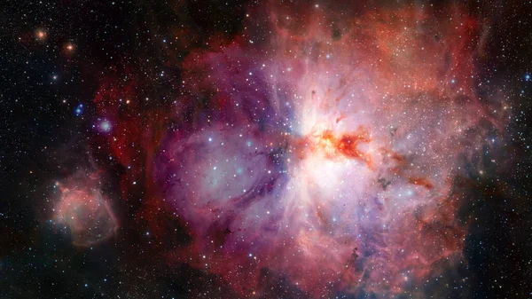 Galaxia Unos Millones Años Luz Distancia Elementos Esta Imagen Proporcionados — Foto de Stock