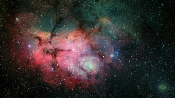 Universums Bakgrundsstjärnor Delar Denna Bild Tillhandahålls Nasa — Stockfoto