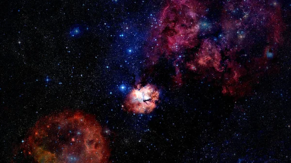 Galaxis Körülbelül Millió Fényévnyire Kép Elemeit Nasa Bocsátotta Rendelkezésre — Stock Fotó